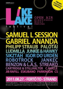 LikeLake Open Air Festival 2011 flyer
