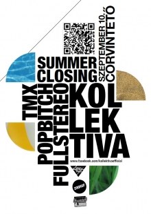 Kollektiva Summer Closing flyer