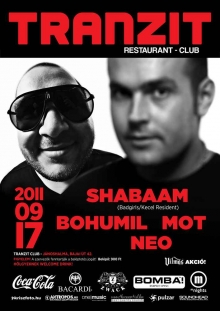 Shabaam & Bohumil flyer