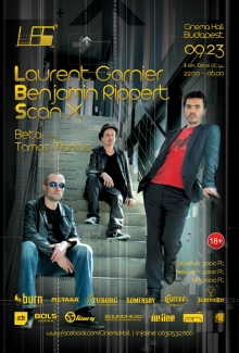 Laurent Garnier presents L.B.S. flyer