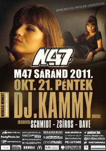 DJ Kammy a „mixmesternő” először Magyarországon! flyer