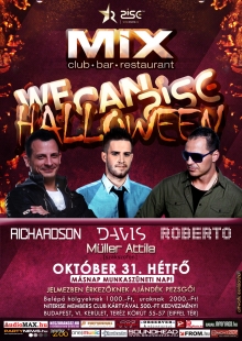We Can Rise - Halloween flyer