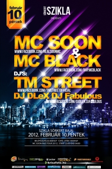 MC Soon & MC Black flyer