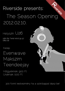 Riverside presents The Season Opening flyer
