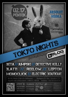 Tokyo Nights flyer