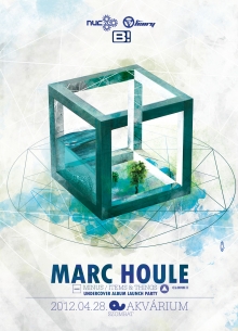 Marc Houle - ‘Undercover’ album launch party flyer