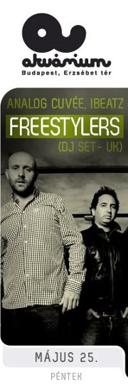 FREESTYLERS (Dj set - UK), Analog Cuvée, iBeatz flyer