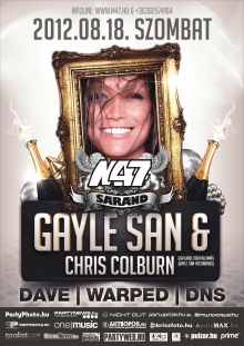GSR Label Night with Gayle San & Chris Colburn flyer