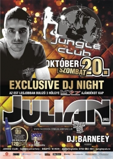 Exclusive Dj Night flyer