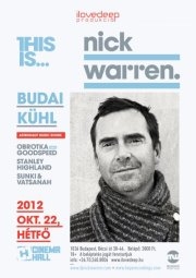 This is... Nick Warren / október 22, hétfő @ Cinema Hall flyer