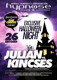 Exclusive Halloween Night flyer