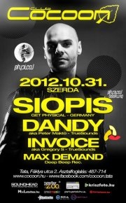 Cocoon Halloween - SIOPIS (Get Physical, Germany) flyer