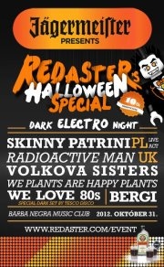 Jägermeister presents RedAster's Halloween Special: Dark⋆Electro⋆Night & Costume⋆Party flyer