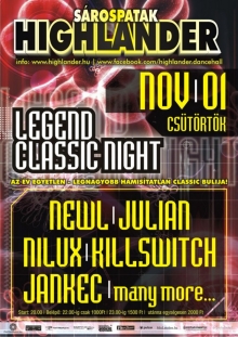 Legend Classic Night flyer
