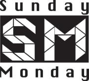 SUNDAY MONDAY - BETA - BIT BUSTERS - TERMINAL V. - MR.MUZTACHE flyer