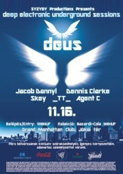 DEUS - Deep Electronic Underground Sessions vol.1 flyer