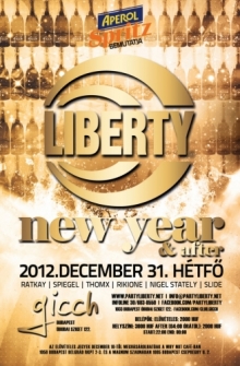 Liberty New Year &amp; After @ Club Gicch / 2012-12-31 flyer