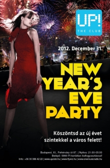 New Year's Party flyer