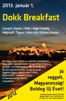 Dokk Breakfast flyer