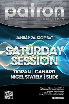 Saturday Session flyer