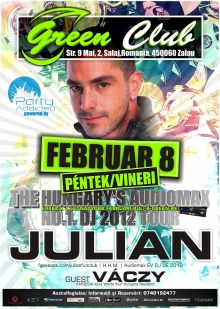 AudioMAX.hu No.1. DJ 2012 Tour flyer