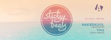 Sticky Beats w/ NakedKool @ AnKERT flyer