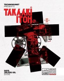 Technokunst presents Takaaki Itoh (JP), Isu, Dork flyer