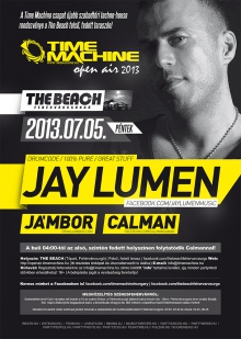 Time Machine Open Air flyer