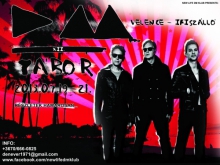 XII. Depeche Mode tábor flyer