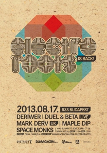ELECTROROOTS @ R33 flyer