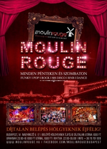 MOULIN ROUGE PARTY flyer