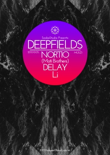 Deepfields 1st. Birthday flyer