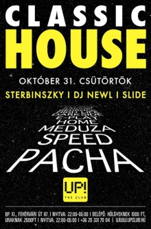 Classic House flyer