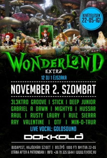 Wonderland Extra flyer